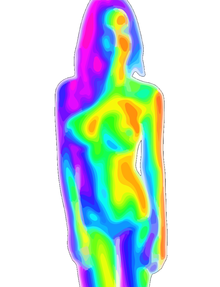 Blossom Thermography Image